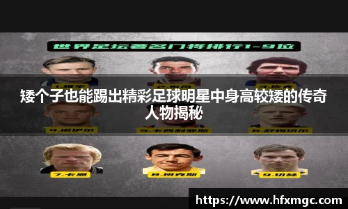 矮个子也能踢出精彩足球明星中身高较矮的传奇人物揭秘